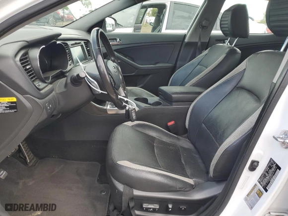 2012 Kia Optima SX with VIN 5XXGR4A64CG076614, listed as a Copart auction lot 50908745 with 191,623 mi miles and Clean Title. Bid and sale history available at carsss.com. Image 7.