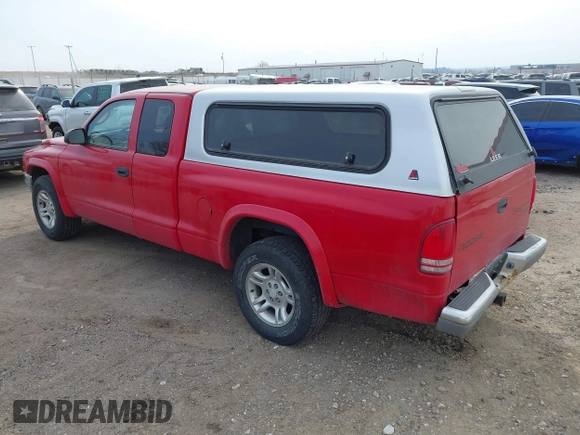 2003 Dodge Dakota SLT with VIN 1D7HL42X43S247404, listed as a IAAI auction lot 41685036 with 95,054 mi miles. Bid and sale history available at carsss.com. Image 3.