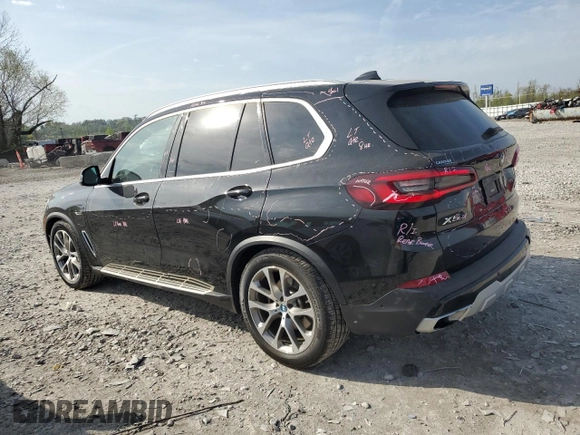 2023 BMW X5 xDrive45e z VIN 5UXTA6C03P9P26996, wystawiony jako Copart lot #53747565 z przebiegiem 52 599 mil mil oraz Szkoda całkowita • Salvage title. Historia ofert i sprzedaży dostępna na DreamBid. Obrazek 2.