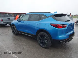 2020 Chevrolet Blazer RS with VIN 3GNKBKRS6LS698542, listed as a IAAI auction lot 42416623 with 46,641 mi miles and . Bid and sale history available at DreamBid. Image 14.
