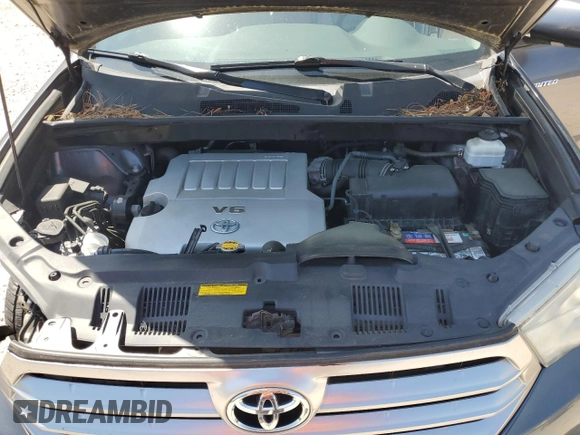 2012 Toyota Highlander Limited with VIN 5TDDK3EH5CS157343, listed as a Copart auction lot 54946205 with 146,654 mi miles and Salvage title. Bid and sale history available at DreamBid. Image 12.