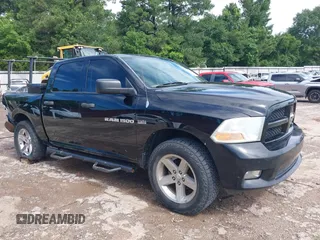 2012 Ram 1500 Express with VIN 1C6RD6KT7CS268288, listed as a IAAI auction lot 42450276 with 267,885 mi miles and . Bid and sale history available at DreamBid. Image 1.