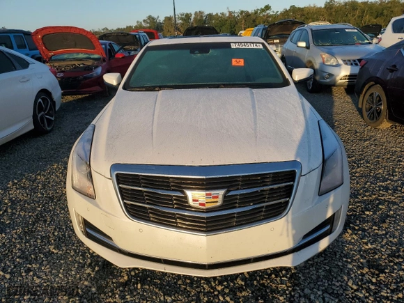 2016 Cadillac ATS Coupe Luxury Collection RWD with VIN 1G6AB1RX2G0138351, listed as a Copart auction lot 74945174 with 0 mi miles and Salvage Title. Bid and sale history available at carsss.com. Image 5.