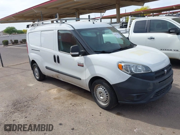 2018 Ram ProMaster City Cargo Tradesman with VIN ZFBERFAB9J6L65177, listed as a IAAI auction lot 42094643 with 140,843 mi miles and . Bid and sale history available at carsss.com. Image 1.