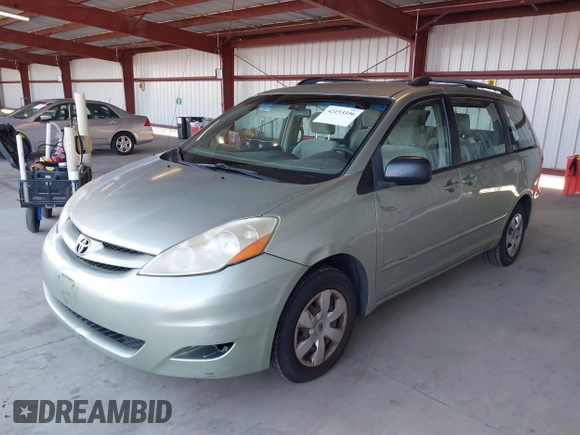 2006 Toyota Sienna CE with VIN 5TDZA23C26S554717, listed as a IAAI auction lot 42153356 with 198,556 mi miles. Bid and sale history available at carsss.com. Image 2.