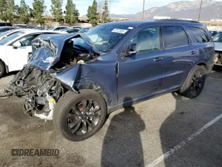 2021 Dodge Durango GT Plus with VIN 1C4RDHDG8MC846883, listed as a Copart auction lot 43172535 with Not Provided miles and Clean Title. Bid and sale history available at DreamBid. Image 1.