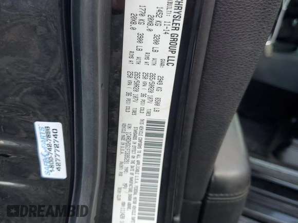 2015 Dodge Durango Limited with VIN 1C4RDHDG1FC695291, listed as a Copart auction lot 51784465 with 200,056 mi miles and Clean Title. Bid and sale history available at carsss.com. Image 13.