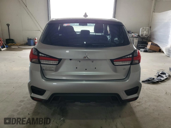 2021 Mitsubishi Outlander SE with VIN JA4APVAUXMU025835, listed as a Copart auction lot 50597345 with 86,866 mi miles and Salvage title. Bid and sale history available at DreamBid. Image 6.