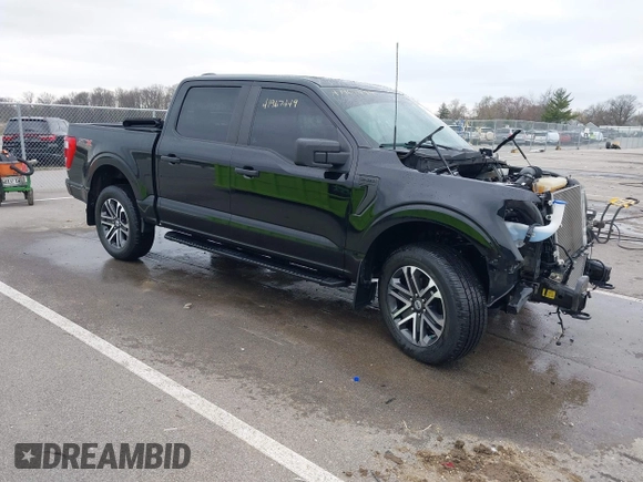 2023 Ford F-150 XL с VIN 1FTEW1EP2PFA96611, выставлен на аукционе IAAI как лот 41967449 с пробегом 54 314 миль миль и . История ставок и продаж доступна на DreamBid. Изображение 1.