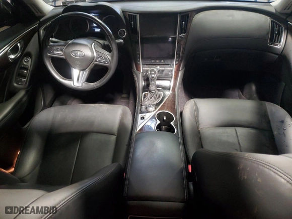 2018 Infiniti Q50 3.0t SPORT with VIN JN1EV7AR7JM444485, listed as a Copart auction lot 51167575 with NaN miles and Salvage Title. Bid and sale history available at carsss.com. Image 8.