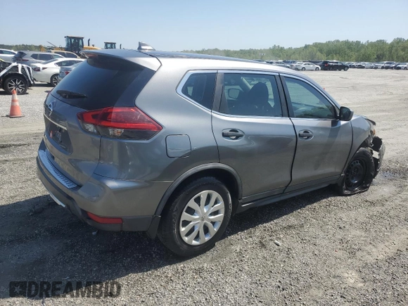 2018 Nissan Rogue SV with VIN KNMAT2MTXJP556272, listed as a Copart auction lot 53043465 with 192,680 mi miles and Salvage Title. Bid and sale history available at carsss.com. Image 3.