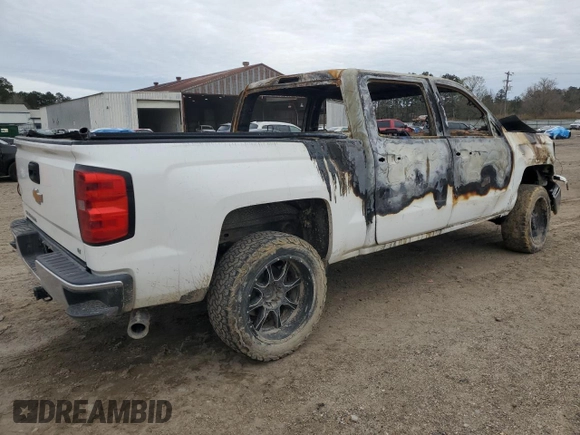 2014 Chevrolet Silverado 1500 LT with VIN 3GCPCREH9EG269254, listed as a Copart auction lot 45862235 with Not Provided miles and Salvage Title. Bid and sale history available at DreamBid. Image 3.