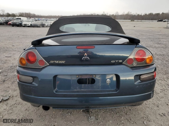 2004 Mitsubishi Eclipse GTS with VIN 4A3AE75H64E034981, listed as a Copart auction lot 86301124 with 73,351 mi miles and Salvage Title. Bid and sale history available at carsss.com. Image 6.