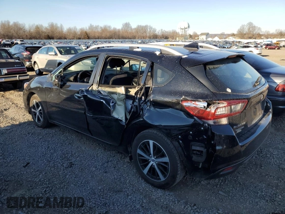 2023 Subaru Impreza Premium with VIN 4S3GTAD6XP3705214, listed as a Copart auction lot 47728055 with 22,913 mi miles and Salvage title. Bid and sale history available at DreamBid. Image 2.