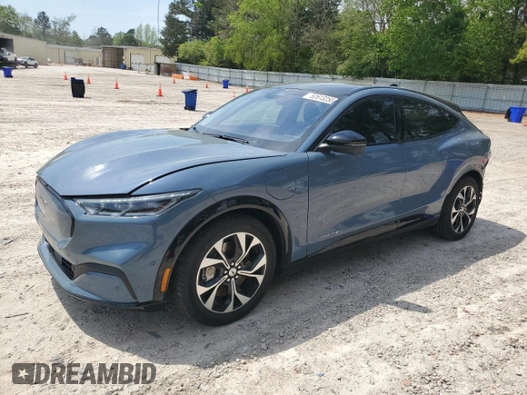 2023 Ford Mustang Mach-E Premium с VIN 3FMTK3RM2PMA30800, выставлен на аукционе Copart как лот 52613255 с пробегом 25 757 миль миль и Списание • Salvage title. История ставок и продаж доступна на DreamBid. Изображение 1.