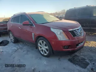 2015 Cadillac SRX Performance Collection with VIN 3GYFNFE39FS556708, listed as a Copart auction lot 41670355 with 177,601 mi miles and Salvage title. Bid and sale history available at DreamBid. Image 4.