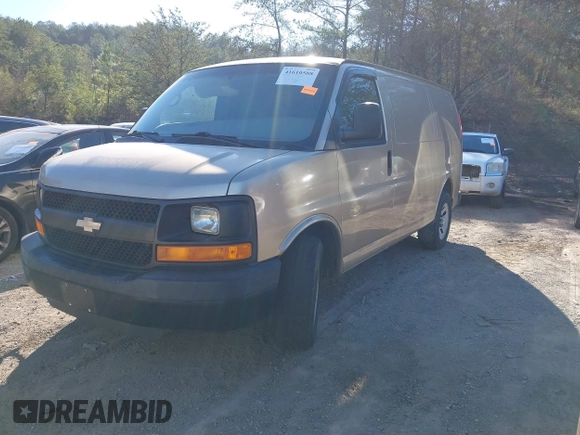 2011 Chevrolet Express Cargo with VIN 1GCSGAFX3B1170378, listed as a IAAI auction lot 41610588 with 175,177 mi miles and . Bid and sale history available at DreamBid. Image 17.
