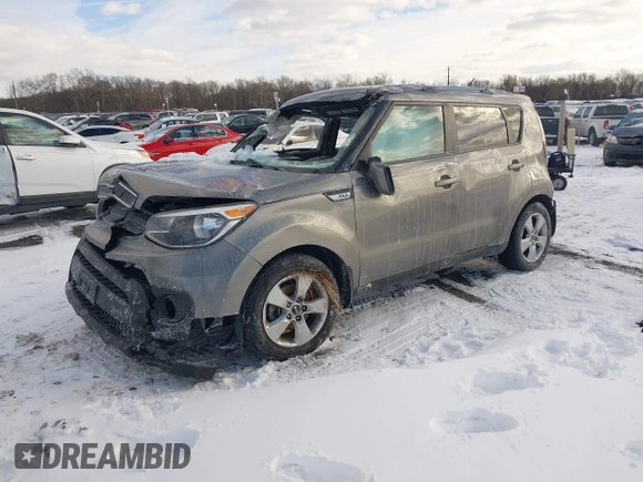 2018 Kia Soul with VIN KNDJN2A26J7587783, listed as a IAAI auction lot 41181661 with 1 mi miles. Bid and sale history available at carsss.com. Image 18.