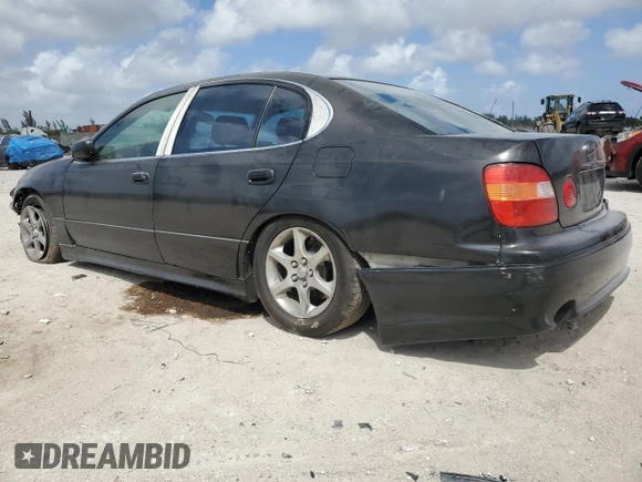 2000 Lexus GS 300 with VIN JT8BD68S7Y0110706, listed as a Copart auction lot 51498965 with 191,625 mi miles and Salvage Title. Bid and sale history available at DreamBid. Image 2.