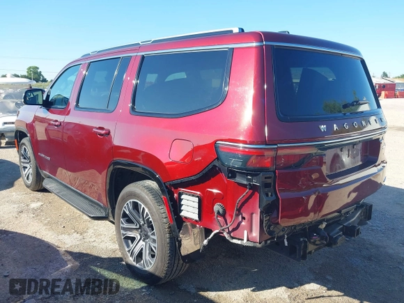 2024 Jeep Wagoneer Series II with VIN 1C4SJUBP2RS177139, listed as a IAAI auction lot 42224164 with 31,229 mi miles and . Bid and sale history available at DreamBid. Image 3.