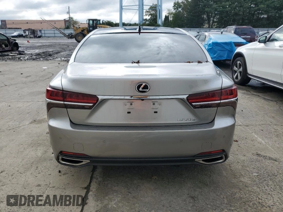 2018 Lexus LS with VIN JTHB51FF5J5006617, listed as a Copart auction lot 73493144 with 54,737 mi miles and Salvage Title. Bid and sale history available at carsss.com. Image 6.