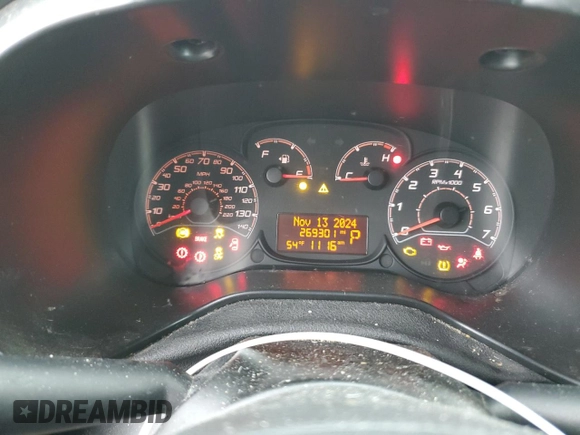 2015 Ram ProMaster City Cargo Tradesman with VIN ZFBERFAT8F6A74379, listed as a Copart auction lot 79880624 with 269,301 mi miles and Clean Title. Bid and sale history available at carsss.com. Image 9.