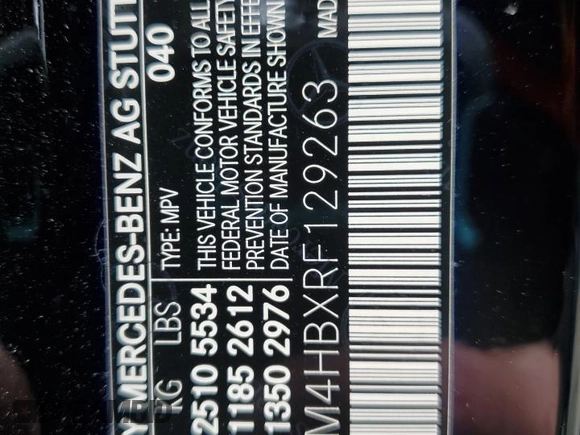 2024 Mercedes-Benz GLC 300 z VIN W1NKM4HBXRF129263, wystawiony jako Copart lot #51747035 z przebiegiem 15 898 mil mil oraz Szkoda całkowita • Salvage title. Historia ofert i sprzedaży dostępna na DreamBid. Obrazek 14.