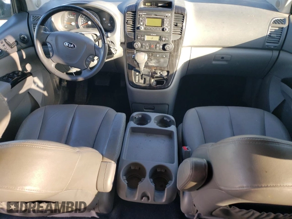 2012 Kia Sedona EX with VIN KNDMH4C78C6506980, listed as a Copart auction lot 52038595 with 137,916 mi miles and Salvage Title. Bid and sale history available at carsss.com. Image 8.