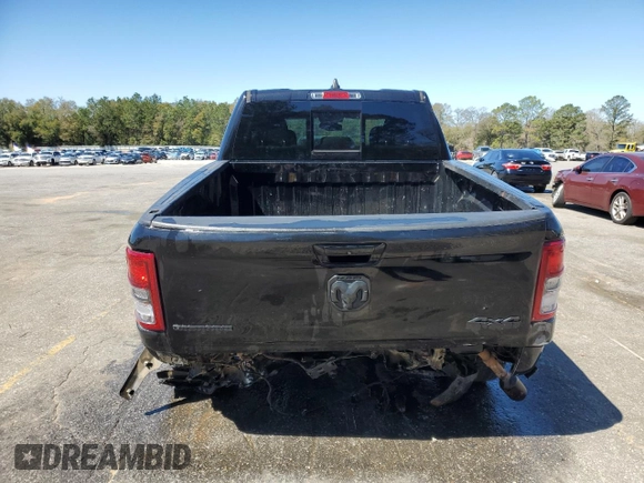 2019 Ram 1500 Big Horn with VIN 1C6SRFFT8KN697739, listed as a Copart auction lot 50511585 with 74,468 mi miles and Salvage title. Bid and sale history available at DreamBid. Image 12.