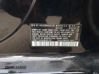 2016 Volkswagen Golf TSI S z VIN 3VW217AU3GM065199, wystawiony jako Copart lot #84048104 z przebiegiem 99 677 mil mil oraz Szkoda całkowita • Salvage title. Historia ofert i sprzedaży dostępna na DreamBid. Obrazek 13.