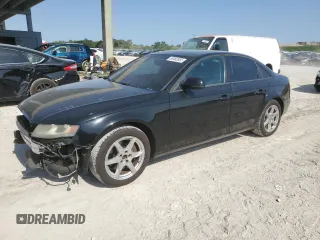 2009 Audi A4 Premium with VIN WAULF78K89N024618, listed as a Copart auction lot 56463355 with 111,796 mi miles and Salvage title. Bid and sale history available at DreamBid. Image 1.