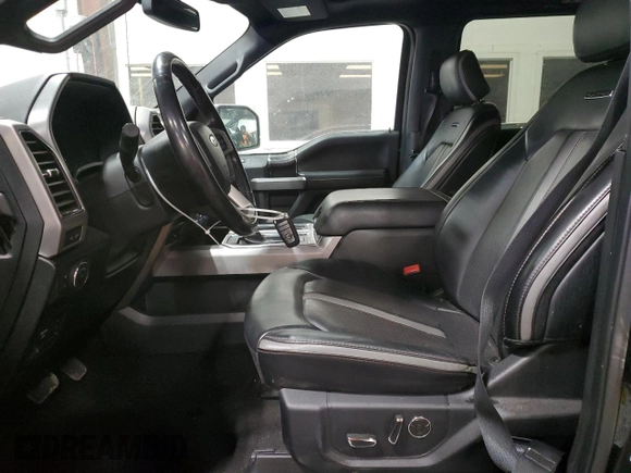 2019 Ford F-150 XL with VIN 1FTEW1E49KFA35982, listed as a Copart auction lot 42703425 with 49,189 mi miles and Salvage Title. Bid and sale history available at carsss.com. Image 7.