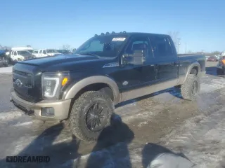 2014 Ford Super Duty F-250 SRW XL with VIN 1FT7W2BT6EEA08503, listed as a Copart auction lot 89297135 with 147,652 mi miles and Salvage Title. Bid and sale history available at carsss.com. Image 1.