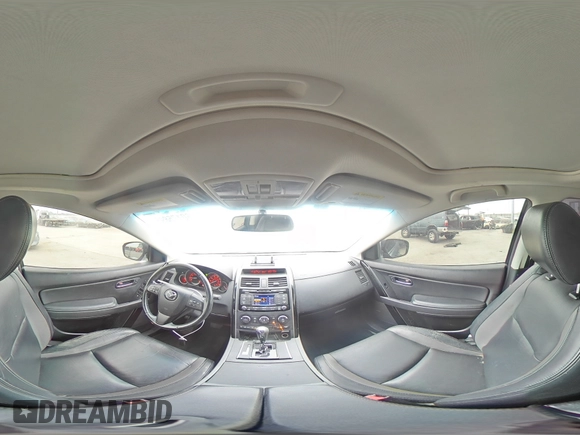 2012 Mazda CX-9 Touring with VIN JM3TB2CV0C0365414, listed as a Copart auction lot 60175895 with 132,826 mi miles and Salvage title. Bid and sale history available at DreamBid. Image 16.
