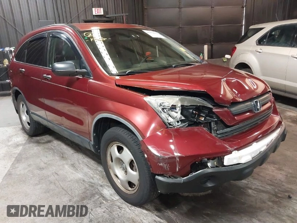 2009 Honda CR-V LX with VIN JHLRE48339C018957, listed as a IAAI auction lot 41952951 with 76,502 mi miles. Bid and sale history available at carsss.com. Image 1.