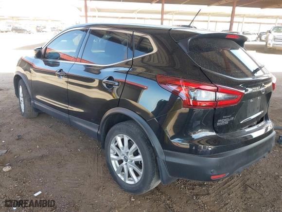 2021 Nissan Rogue Sport S with VIN JN1BJ1AV1MW314963, listed as a IAAI auction lot 41869496 with 122,089 mi miles. Bid and sale history available at carsss.com. Image 3.