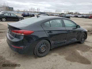 2017 Hyundai Elantra SE with VIN KMHD84LF6HU292416, listed as a Copart auction lot 52903485 with 214,716 mi miles and Clean Title. Bid and sale history available at carsss.com. Image 3.