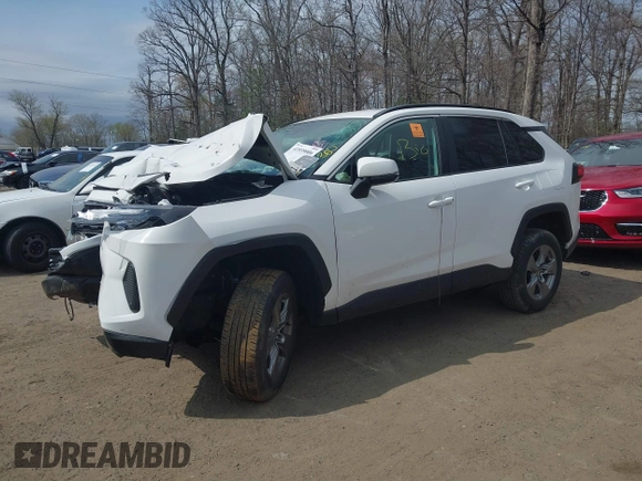 2024 Toyota RAV4 XLE with VIN 2T3P1RFV9RC408624, listed as a IAAI auction lot 41939006 with 23,848 mi miles. Bid and sale history available at carsss.com. Image 16.