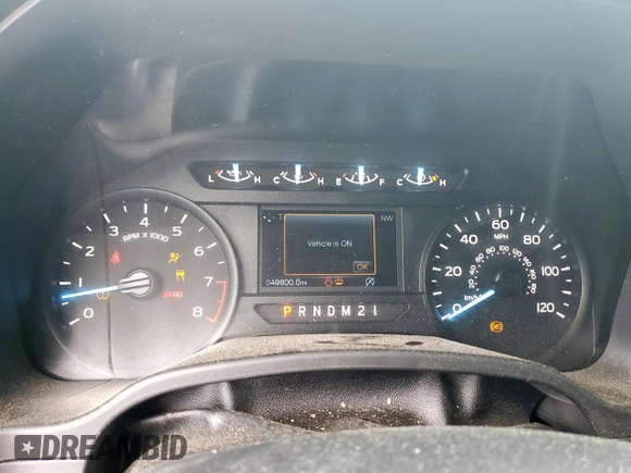 2019 Ford F-150 XL z VIN 1FTEX1CB5KKD33466, wystawiony jako Copart lot #58069755 z przebiegiem 49 800 mil mil oraz Szkoda całkowita • Salvage title. Historia ofert i sprzedaży dostępna na DreamBid. Obrazek 9.