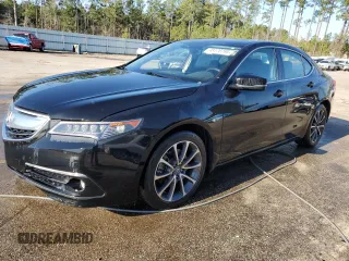 2015 Acura TLX Advance z VIN 19UUB2F79FA009585, wystawiony jako Copart lot #48476795 z przebiegiem 89 985 mil mil oraz Szkoda całkowita • Salvage title. Historia ofert i sprzedaży dostępna na DreamBid. Obrazek 1.