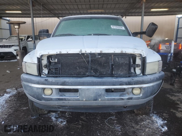 2001 Dodge Ram 2500 with VIN 3B7KF23691G713303, listed as a Copart auction lot 87203334 with 285,440 mi miles and Salvage Title. Bid and sale history available at carsss.com. Image 5.