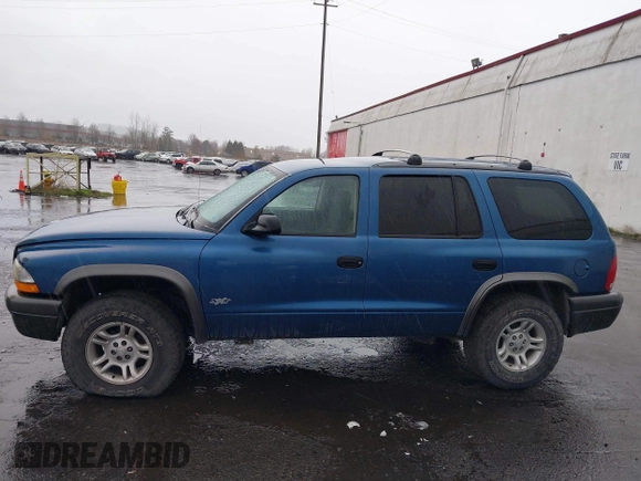 2002 Dodge Durango Sport with VIN 1B4HS38N92F151558, listed as a IAAI auction lot 41822038 with 1 mi miles. Bid and sale history available at carsss.com. Image 14.