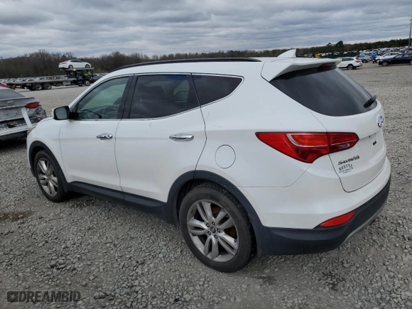 2013 Hyundai Santa Fe 2.0T Sport with VIN 5XYZUDLA4DG100691, listed as a Copart auction lot 49961595 with 107,812 mi miles and Salvage Title. Bid and sale history available at carsss.com. Image 2.