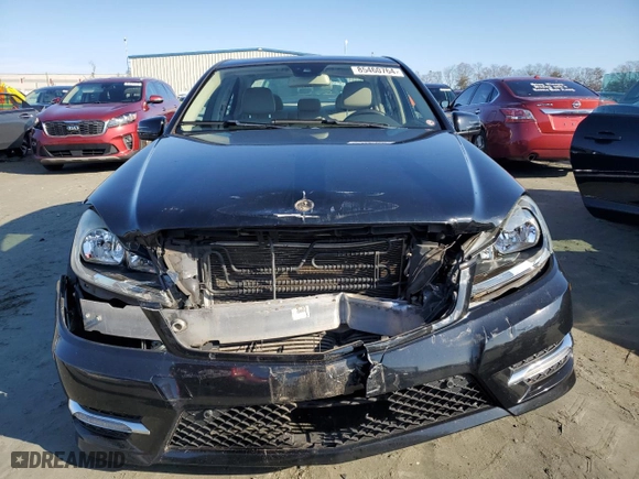 2014 Mercedes-Benz C-Class C 250 Sport with VIN WDDGF4HB7EA914005, listed as a Copart auction lot 85460764 with NaN miles and Salvage Title. Bid and sale history available at carsss.com. Image 5.