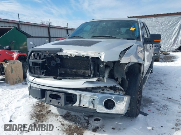 2014 Ford F-150 XL with VIN 1FTFW1CF2EKD03260, listed as a IAAI auction lot 41601219 with 147,306 mi miles. Bid and sale history available at carsss.com. Image 6.