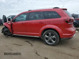 2015 Dodge Journey Crossroad with VIN 3C4PDCGG9FT517560, listed as a Copart auction lot 58935135 with 108,088 mi miles and Salvage title. Bid and sale history available at DreamBid. Image 2.