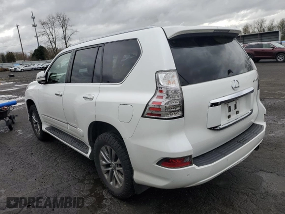 2015 Lexus GX 460 Luxury with VIN JTJJM7FX6F5101980, listed as a Copart auction lot 48760595 with 136,240 mi miles and Salvage title. Bid and sale history available at DreamBid. Image 2.