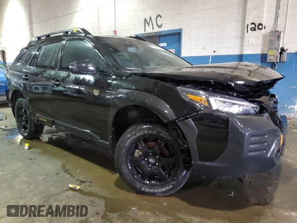 2023 Subaru Outback Wilderness with VIN 4S4BTGUD0P3197780, listed as a Copart auction lot 45864705 with 78,583 mi miles and Salvage title. Bid and sale history available at DreamBid. Image 4.