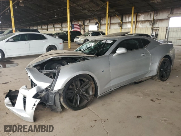 2017 Chevrolet Camaro 2SS with VIN 1G1FH1R74H0161707, listed as a Copart auction lot 55704415 with 56,397 mi miles and Salvage title. Bid and sale history available at DreamBid. Image 1.