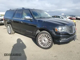2017 Lincoln Navigator Reserve z VIN 5LMJJ3LT4HEL00091, wystawiony jako Copart lot #46262175 z przebiegiem 105 679 mil mil oraz Szkoda całkowita • Salvage title. Historia ofert i sprzedaży dostępna na DreamBid. Obrazek 4.